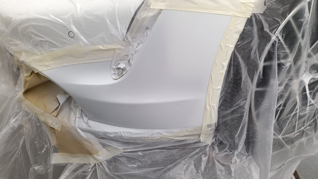 ASN Amsterdam spotrepair gerepareerde bumper
