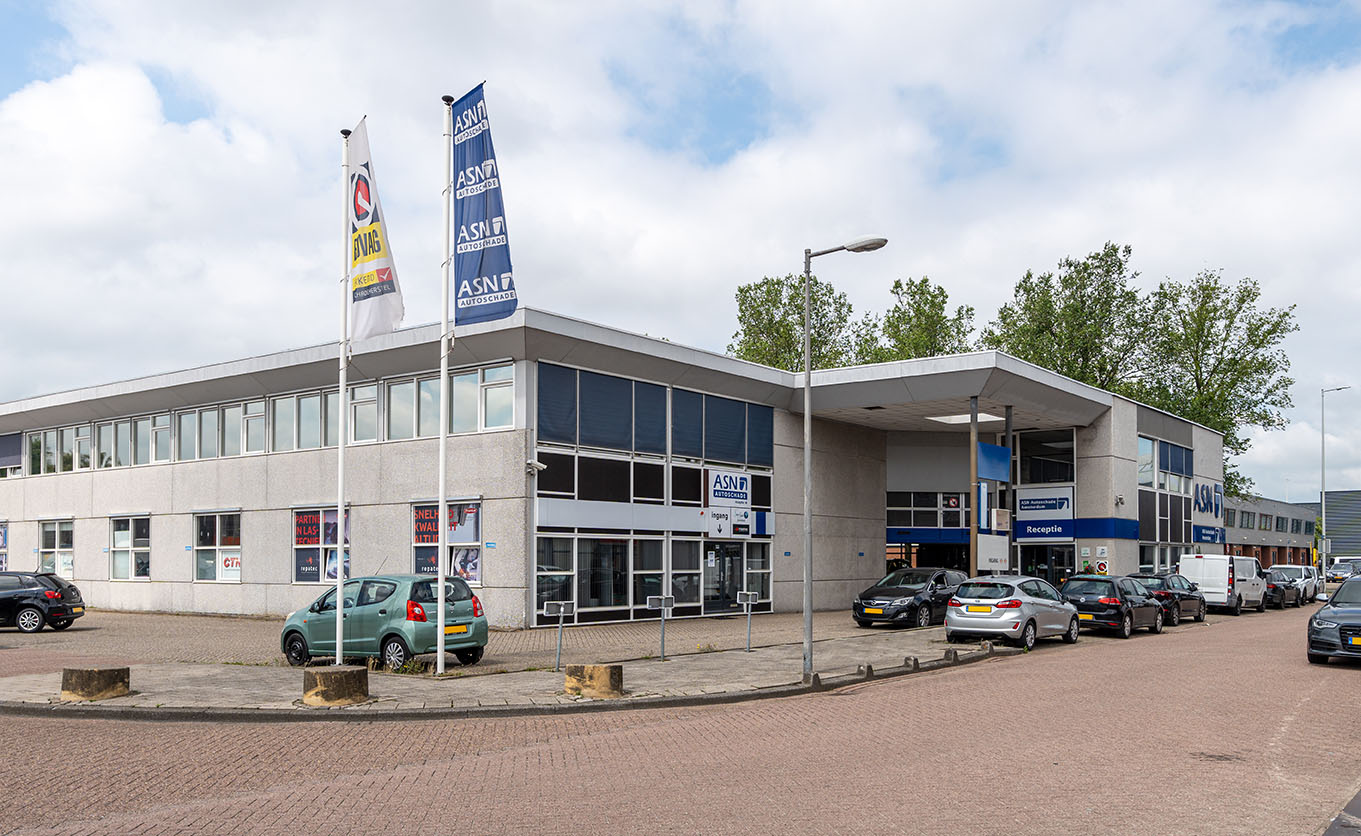 ASN Amsterdam voorkant gebouw